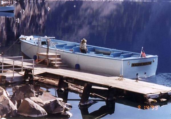 Ralph Peyton on Crater Lake